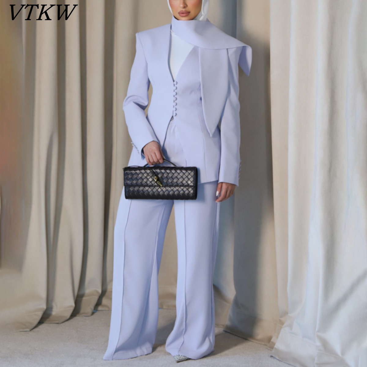 Blazer Women Oversized - ชุดสูทผู้หญิง 3 ชิ้น VTKW 2026 รุ่นใหม่