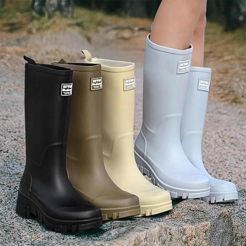 รองเท้าบูทกันฝนแฟชั่นสําหรับผู - Women'S Fashion Rain Boots บทวิจารณ์และราคา