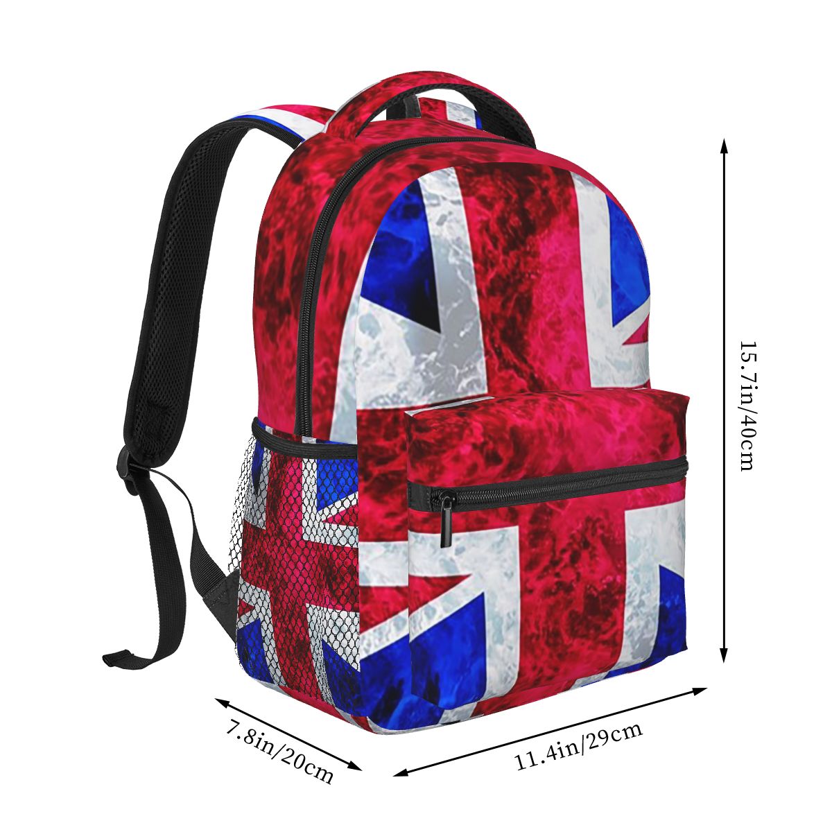 กระเป๋าเป้สะพายหลังลายธงชาติอั - Women Fashion Uk บทวิจารณ์และราคา