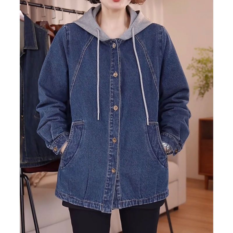 แจ็คเก็ตยีนส์คุณภาพสูงสไตล์ยุโ - Women Fashion Jeans Top บทวิจารณ์และราคา