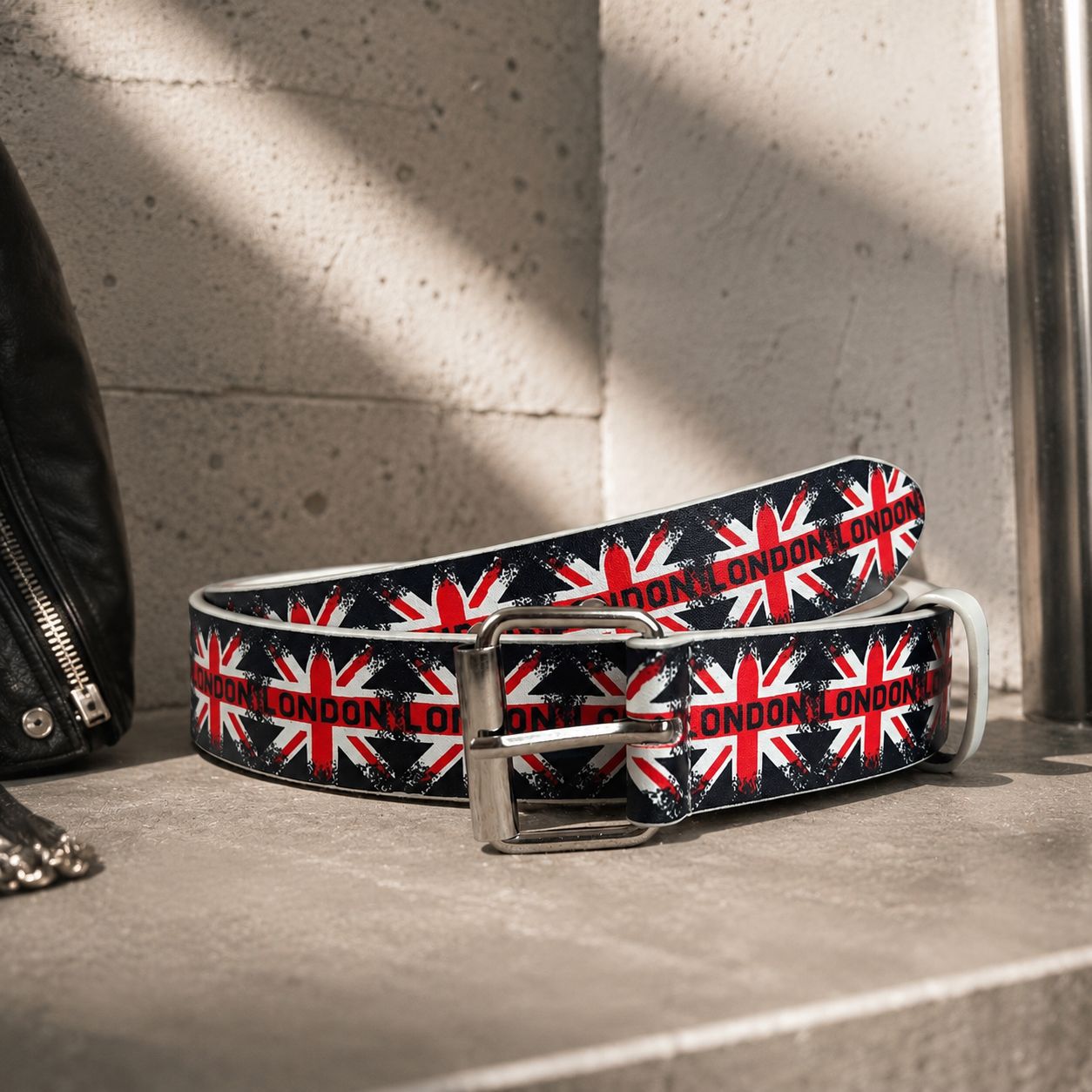 เข็มขัดหนังลายธงชาติอังกฤษสไตล - Women Fashion Uk บทวิจารณ์และราคา