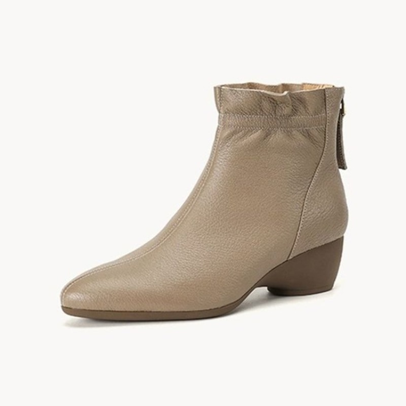 รองเท้าบูทหนังผู้หญิงแบบหุ้มข้ - Women'S Fashion Rain Boots บทวิจารณ์และราคา
