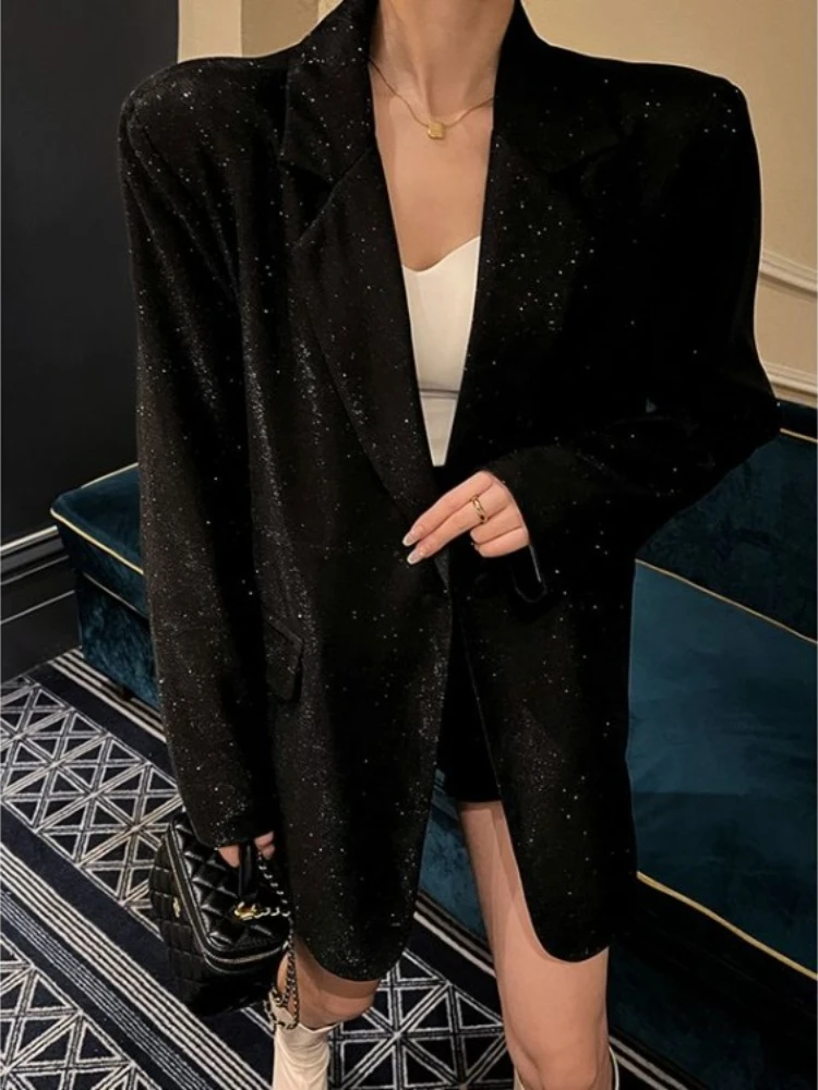 เสื้อแจ็คเก็ตโอเวอร์ไซส์สไตล์เ - Blazer Women Oversized บทวิจารณ์และราคา