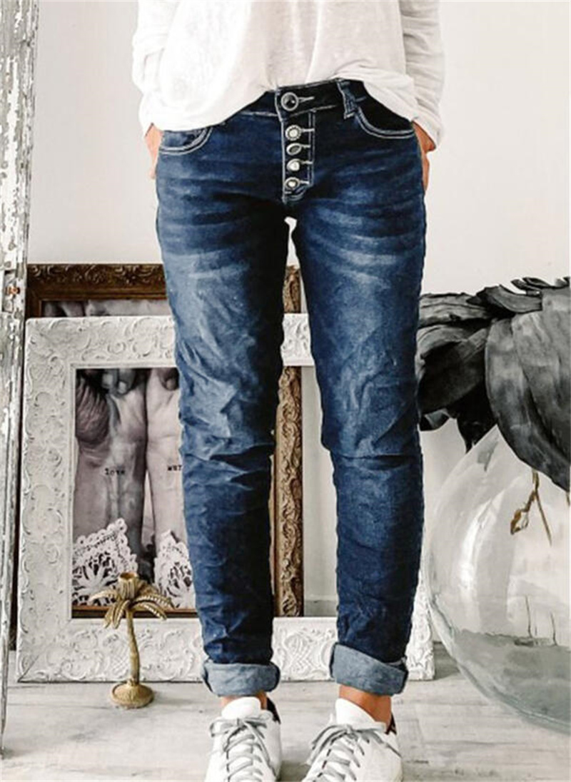 กางเกงยีนส์ทรงตรงสำหรับผู้หญิง - Mom Jeans Women บทวิจารณ์และราคา