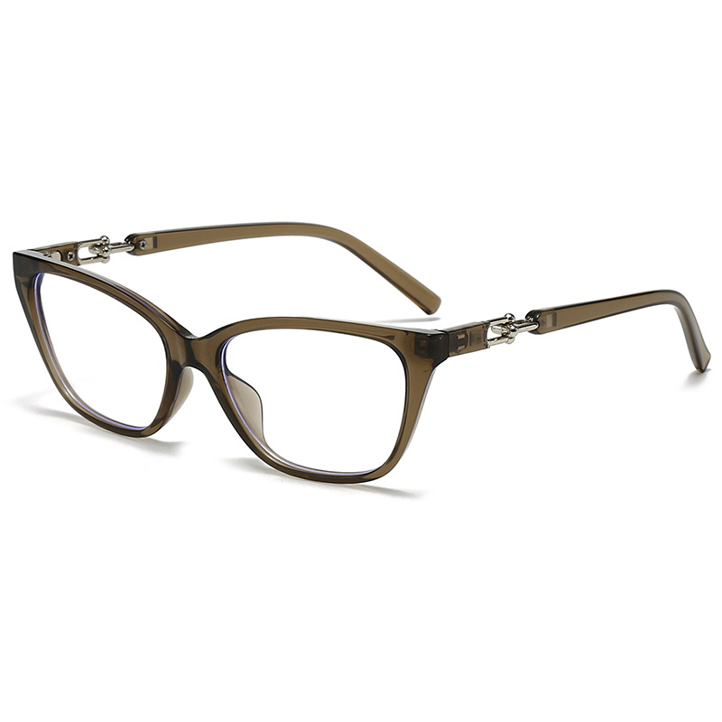 แว่นตาป้องกันแสงสีฟ้าแฟชั่นใหม - Women'S Fashion Glasses Non Prescription บทวิจารณ์และราคา
