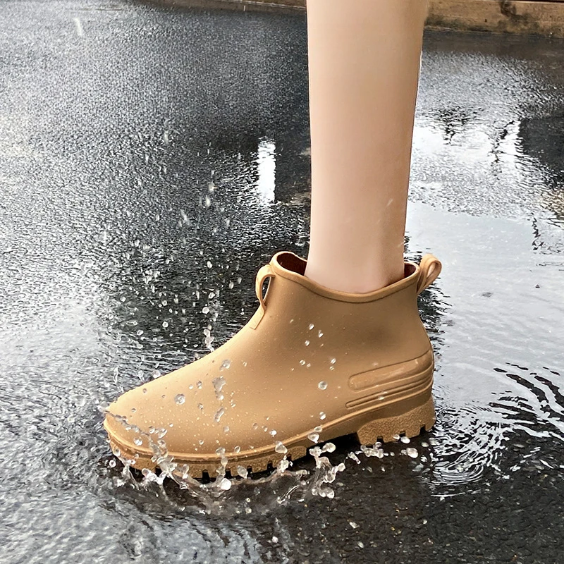 คู่แฟชั่นรองเท้าฝนกลางแจ้งกันน - Women'S Fashion Rain Boots บทวิจารณ์และราคา