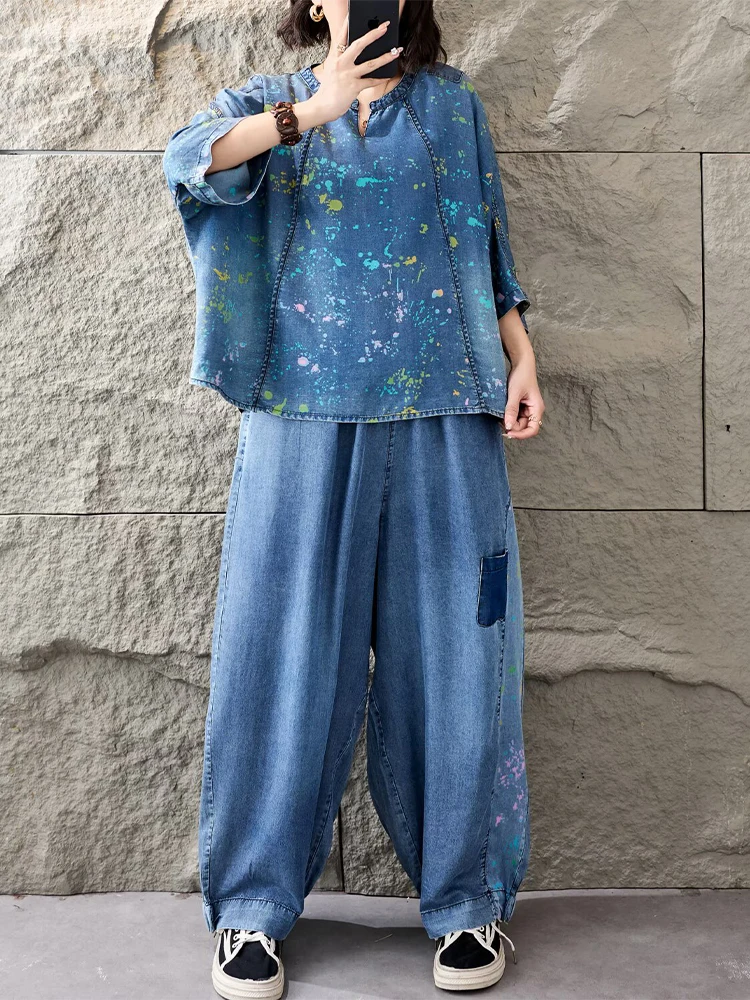 ชุดแฟชั่นผู้หญิงปี 2026 เสื้อย - Women Fashion Jeans Top บทวิจารณ์และราคา