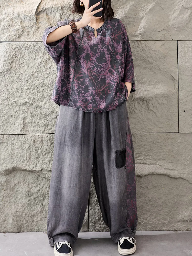 ชุดแฟชั่นผู้หญิงปี 2026 เสื้อย - Women Fashion Jeans Top บทวิจารณ์และราคา