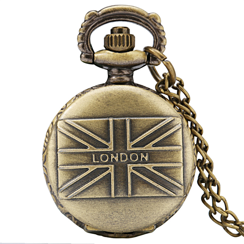 นาฬิกาพกควอตซ์ขนาดเล็ก ลายธงชา - Women Fashion Uk บทวิจารณ์และราคา