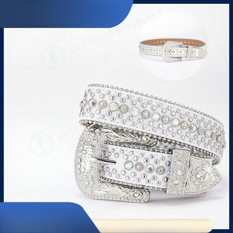 เข็มขัดประดับเพชรสไตล์ Y2K สำห - Women'S Fashion Belts บทวิจารณ์และราคา