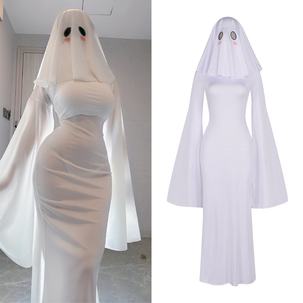 อะนิเมะคอสเพลย์ผู้หญิงชุดเจ้าส - Bodycon Dress Women บทวิจารณ์และราคา