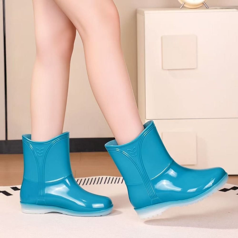 รองเท้าบูทยางกันน้ำสำหรับผู้หญ - Women'S Fashion Rain Boots บทวิจารณ์และราคา