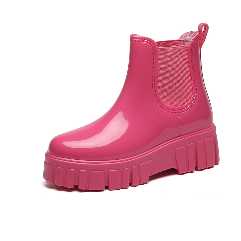 แพลตฟอร์มรองเท้าฝนผู้หญิง Gard - Women'S Fashion Rain Boots บทวิจารณ์และราคา