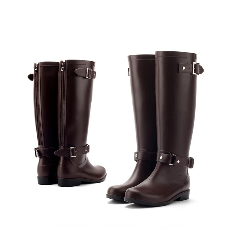รองเท้าบูทยางกันน้ำสำหรับผู้หญ - Women'S Fashion Rain Boots บทวิจารณ์และราคา