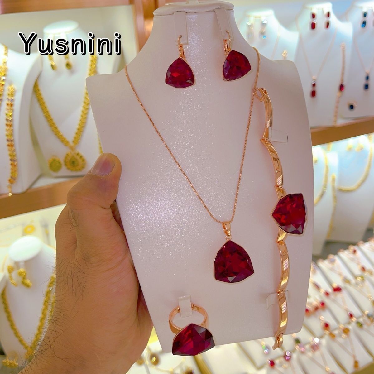 ชุดเครื่องประดับทองคำชุบ 24K ส - Women Fashion Uk บทวิจารณ์และราคา
